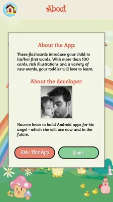 Kids Flashcards android App screenshot 0